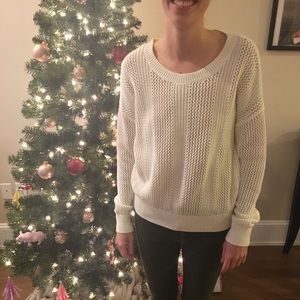 Gap NWOT White Sweater